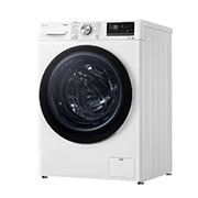 LG Waschmaschine mit 8 kg Kapazität | Energieeffizienzklasse A | 1.400 U./Min. | Weiß mit Chrom-Bullaugenring | F4WV908P2C, F4WV908P2C