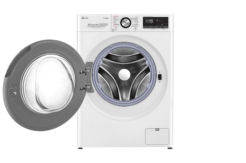 LG Waschmaschine | 9 kg | AI DD™ | Steam+™ | TurboWash™360° , F4WV909P2