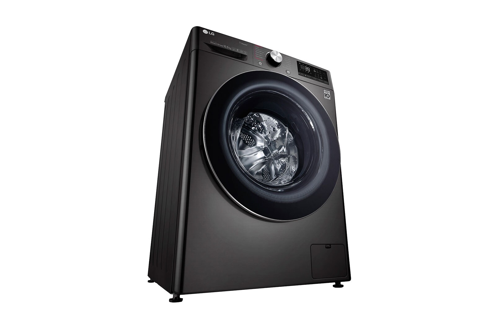 LG Waschmaschine | 10,5 kg | AI DD™ | Steam+™ | TurboWash™360°, F4WV910P2S