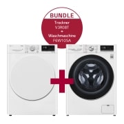 LG Waschmaschine (10,5 kg, 1.560 U./Min.) und Trockner (8 kg) im Set | F6W105A.V3R08T, F6W105A.V3R08T