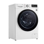 LG Waschmaschine mit 10,5 kg Kapazität | Energieeffizienzklasse A | 1.600 U/Min. | Weiß mit weißem Bullaugenring | F6WV710AT2, F6WV710AT2