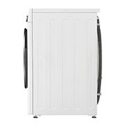 LG Waschmaschine mit 10,5 kg Kapazität | Energieeffizienzklasse A | 1.600 U/Min. | Weiß mit weißem Bullaugenring | F6WV710AT2, F6WV710AT2