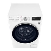 LG Waschmaschine mit 10,5 kg Kapazität | Energieeffizienzklasse A | 1.600 U/Min. | Weiß mit weißem Bullaugenring | F6WV710AT2, F6WV710AT2