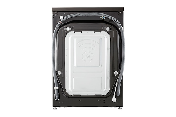 LG Waschmaschine Metallic Black Steel (A, 10,5 kg, 1.560 U./Min.) mit AI DD® & TurboWash®360° | F6WV710P2S, F6WV710P2S