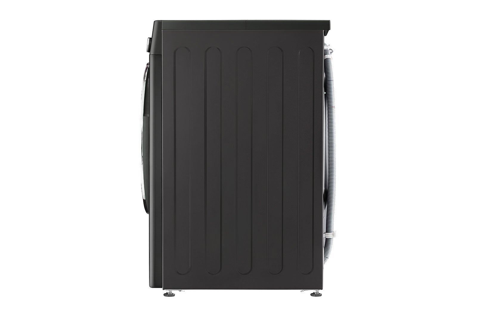 LG Waschmaschine Metallic Black Steel (A, 10,5 kg, 1.560 U./Min.) mit AI DD® & TurboWash®360° | F6WV710P2S, F6WV710P2S