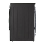 LG Waschmaschine Metallic Black Steel (A, 10,5 kg, 1.560 U./Min.) mit AI DD® & TurboWash®360° | F6WV710P2S, F6WV710P2S