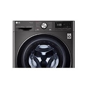 LG Waschmaschine Metallic Black Steel (A, 10,5 kg, 1.560 U./Min.) mit AI DD® & TurboWash®360° | F6WV710P2S, F6WV710P2S