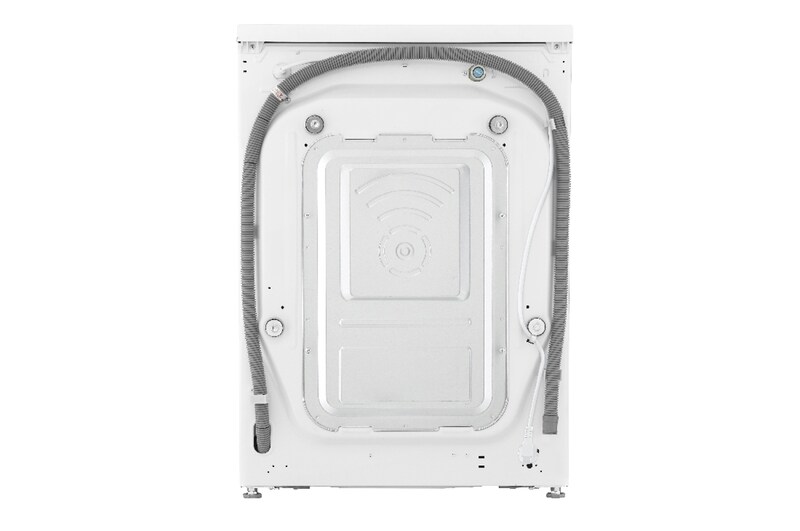 LG Waschmaschine mit  8 kg Kapazität | Energieeffizienzklasse B | 1400 U/Min. | Weiß mit silbernem Bullaugenring | V4W800B, V4W800B