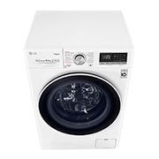 LG Waschmaschine mit AI DD® | 10,5 KG Kapazität | Energieeffizienzklasse B | 1.400 U./Min. | TurboWash® | Wäsche Nachlegen | Steam |  Wi-Fi-Funktion  |  Aqua-Lock®, V510