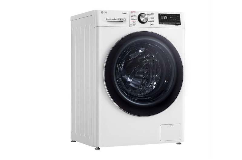 LG Waschmaschine | 9 kg | AI DD™ | Steam+™ | TurboWash™360°      , V9W900