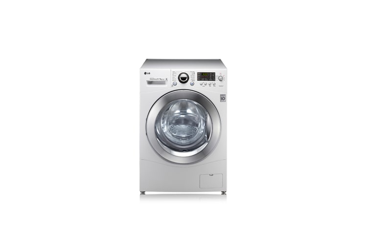 Vorderseite von Waschtrockner mit Direct Drive™-Motor, 6 intelligenten Trommelbewegungen und Beladungserkennung F1480RD
