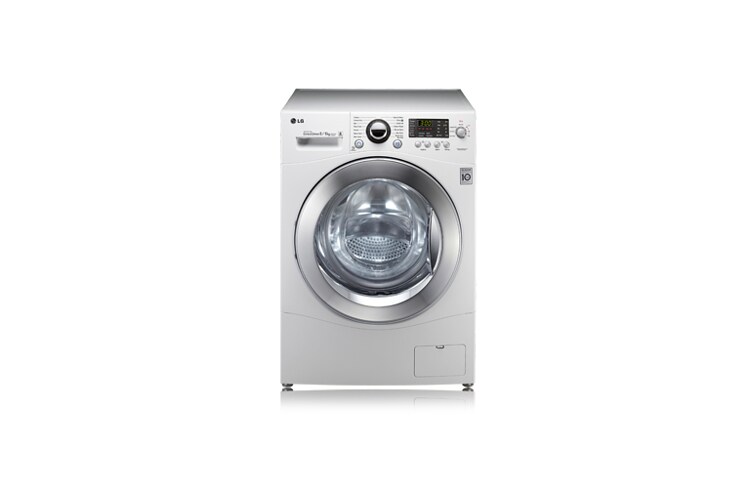 Vorderseite von Waschtrockner mit Direct Drive™-Motor, 6 intelligenten Trommelbewegungen und Beladungserkennung F1480YD