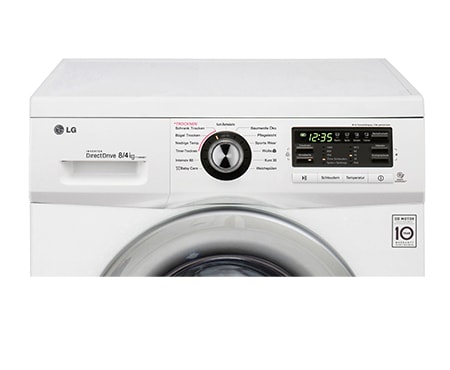 LG Waschtrockner mit 6 Motion DirectDrive™-Technologie. 8 kg Waschen / 4 kg Trocknen., F1496AD1