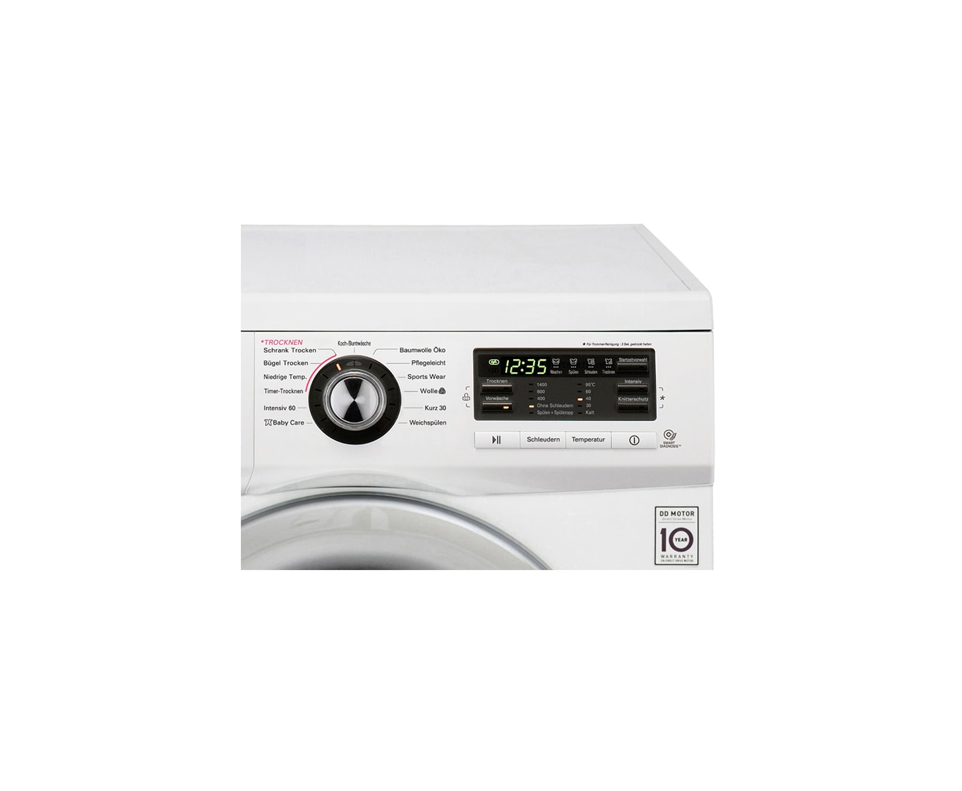 LG Waschtrockner mit 6 Motion DirectDrive™-Technologie. 8 kg Waschen / 4 kg Trocknen., F1496AD1
