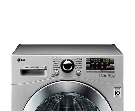 LG Waschtrockner der mit 6 Motion DirectDrive™-Technologie. 9 kg Waschen / 6 kg Trocknen., F14A8RD5