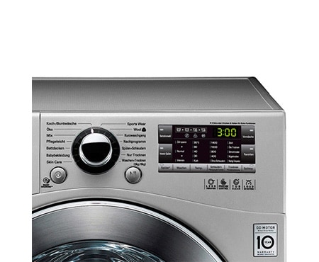 LG Waschtrockner der mit 6 Motion DirectDrive™-Technologie. 9 kg Waschen / 6 kg Trocknen., F14A8RD5