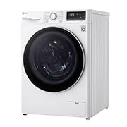 LG Waschtrockner mit  | Energieeffizienzklasse E |  9 kg Waschen | 6 kg Trocknen | Weiß mit weißem Bullaugenring | F14WD96EN0B, F14WD96EN0B