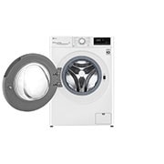 LG Waschtrockner mit  | Energieeffizienzklasse E |  9 kg Waschen | 6 kg Trocknen | Weiß mit weißem Bullaugenring | F14WD96EN0B, F14WD96EN0B