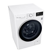 LG Waschtrockner mit  | Energieeffizienzklasse E |  9 kg Waschen | 6 kg Trocknen | Weiß mit weißem Bullaugenring | F14WD96EN0B, F14WD96EN0B