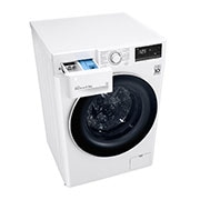 LG Waschtrockner mit  | Energieeffizienzklasse E |  9 kg Waschen | 6 kg Trocknen | Weiß mit weißem Bullaugenring | F14WD96EN0B, F14WD96EN0B