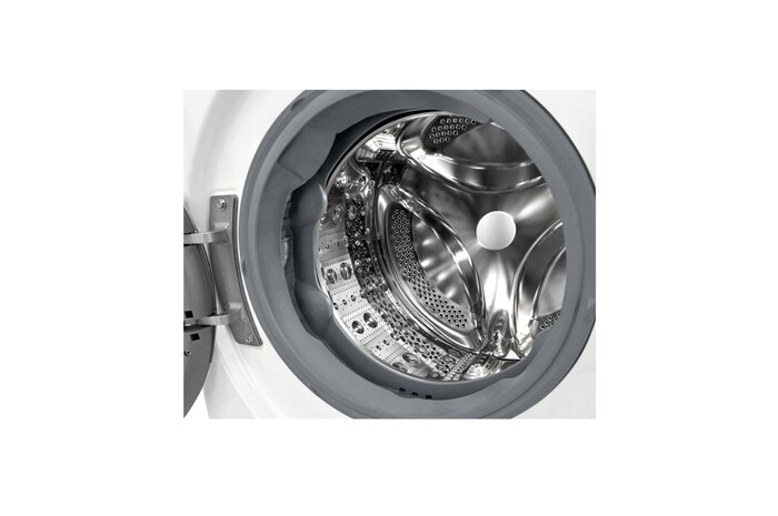 LG Waschmaschine (9 kg, 1.360 U./Min., EEK A -10%*) mit Chrom-Bullaugenring | F4WR7092, F4WR7092