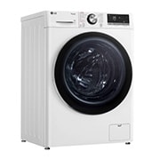 LG Waschmaschine (9 kg, 1.360 U./Min., EEK A -10%*) mit Chrom-Bullaugenring | F4WR7092, F4WR7092