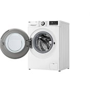 LG Waschmaschine (9 kg, 1.360 U./Min., EEK A -10%*) mit Chrom-Bullaugenring | F4WR7092, F4WR7092