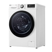 LG Waschmaschine (9 kg, 1.360 U./Min., EEK A -10%*) mit Chrom-Bullaugenring | F4WR7092, F4WR7092