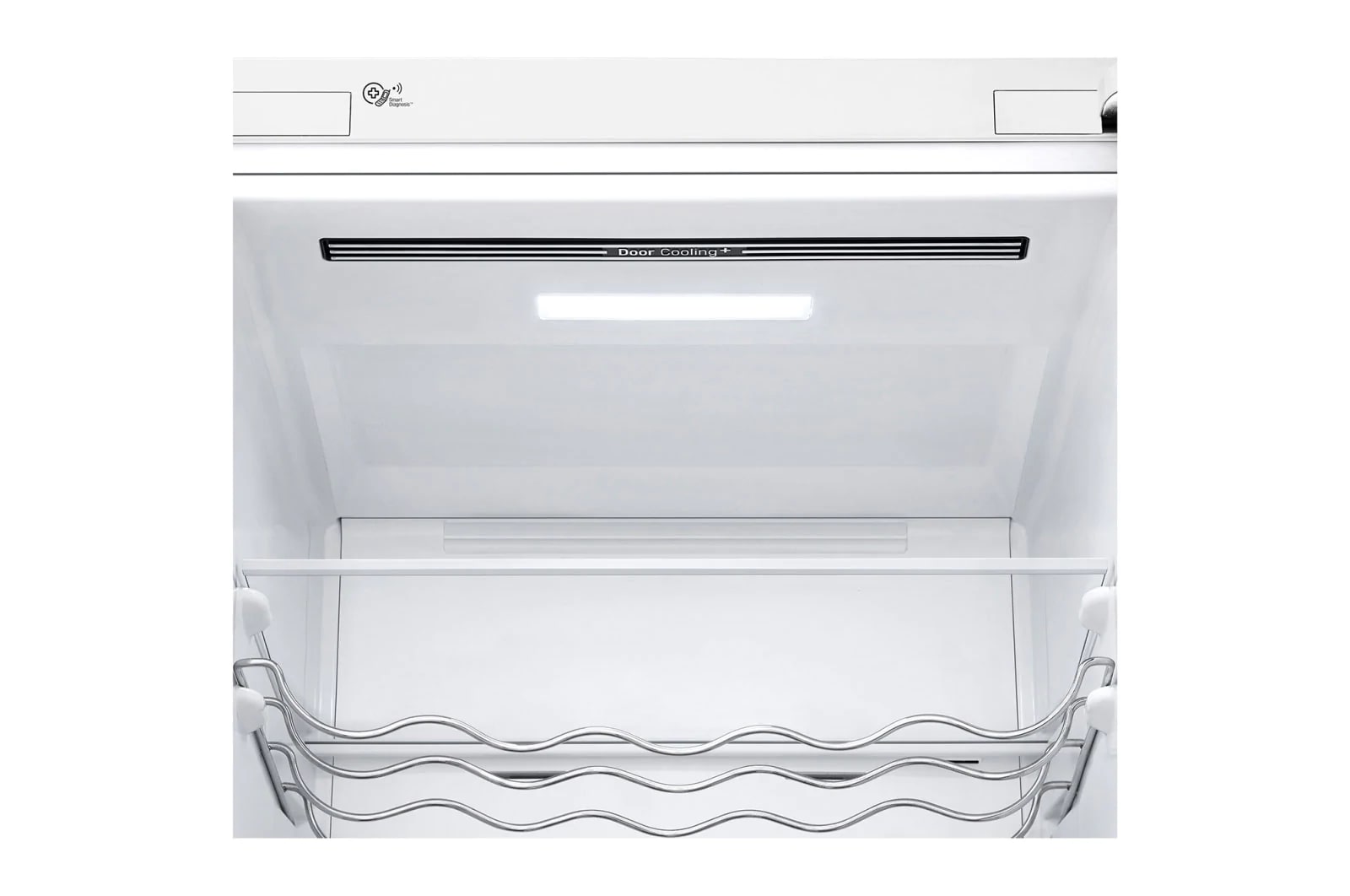 LG ​Kühl-Gefrierkombination | ​384​ Liter Nutzinhalt | Energieeffizienzklasse​ D​ | Premium Weiß​ ​| ​203 cm​ | Inverter Linear Kompressor®​ ​| ​GBB62SWFFN, GBB62SWFFN