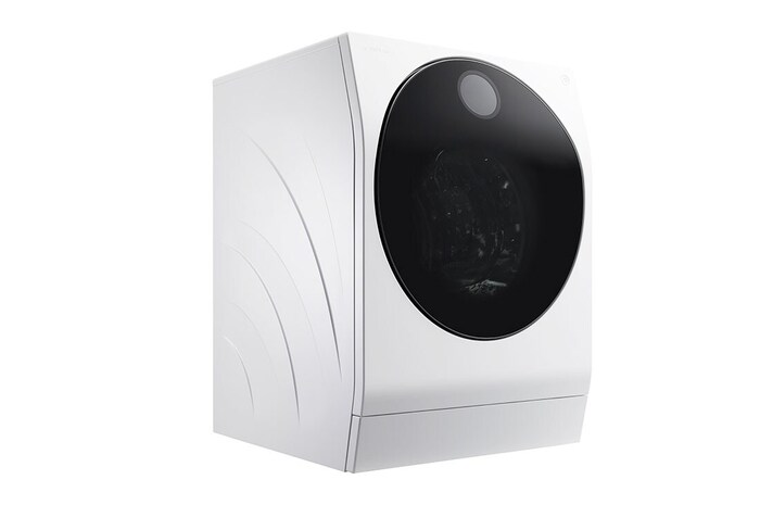 LG Signature Waschtrockner (12 kg / 7 kg, 1,550 rpm), 4-fach A-Klasse, Steam & Inverter DirectDrive®️ | LSWD100E, LSWD100E