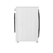 LG Waschtrockner mit 1.400 U./Min. | Energieeffizienzklasse E | 8 kg Waschen | 6 kg Trocknen | Weiß mit weißem Bullaugenring | V4WD860B, V4WD860B