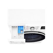 LG Waschtrockner mit AI DD® | 8,5 kg Waschen | 5 kg Trocknen | 1.200 U./Min. | Steam | TurboWash® | Neue Wohlfühl-Trommel | Wi-Fi-Funktion, V5WD85SLIM