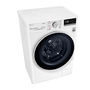 LG Waschtrockner mit AI DD® | 8,5 kg Waschen | 5 kg Trocknen | 1.200 U./Min. | Steam | TurboWash® | Neue Wohlfühl-Trommel | Wi-Fi-Funktion, V5WD85SLIM