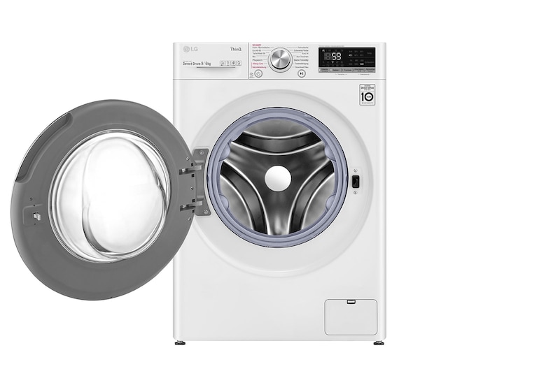 LG Waschtrockner Weiß (9 kg / 6 kg, 1.400 U./Min.) mit AI DD® | V5WD961, V5WD961