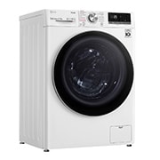 LG Waschtrockner Weiß (9 kg / 6 kg, 1.400 U./Min.) mit AI DD®, Steam & TurboWash® 360° | V7WD906A, V7WD906A