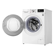 LG Waschtrockner mit AI DD® | 9 KG Waschen | 6 KG Trocknen | 1.400 U./Min. | Steam | TurboWash® 360° | Neue Wohlfühl-Trommel | Wi-Fi-Funktion, V7WD906A