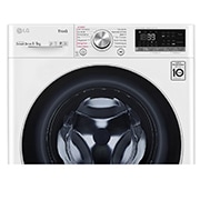 LG Waschtrockner Weiß (9 kg / 6 kg, 1.400 U./Min.) mit AI DD®, Steam & TurboWash® 360° | V7WD906A, V7WD906A