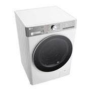 LG Waschmaschine Weiß (A-40%, 9 kg, 1.360 U./Min.) mit Steam & TurboWash® 360 | F4WR9592E, F4WR9592E