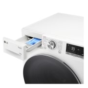 LG  Waschtrockner Weiß (D/A, 9 kg / 6 kg, 1.360 U./Min.) mit Steam & TurboWash® 360° | W4WR70961, W4WR70961-001