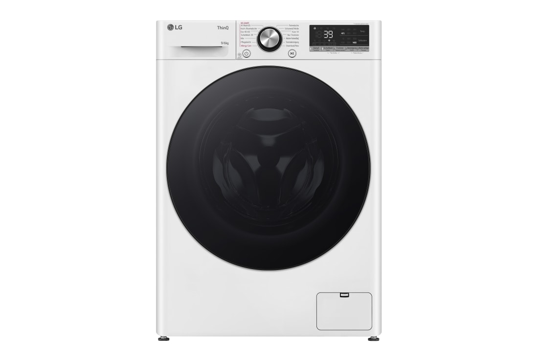LG  Waschtrockner Weiß (D/A, 9 kg / 6 kg, 1.360 U./Min.) mit Steam & TurboWash® 360° | W4WR7096Y, W4WR7096Y