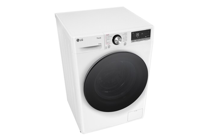 LG  Waschtrockner Weiß (D/A, 9 kg / 6 kg, 1.360 U./Min.) mit Steam & TurboWash® 360° | W4WR7096Y, W4WR7096Y