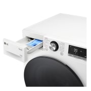 LG  Waschtrockner Weiß (D/A, 9 kg / 6 kg, 1.360 U./Min.) mit Steam & TurboWash® 360° | W4WR7096Y, W4WR7096Y