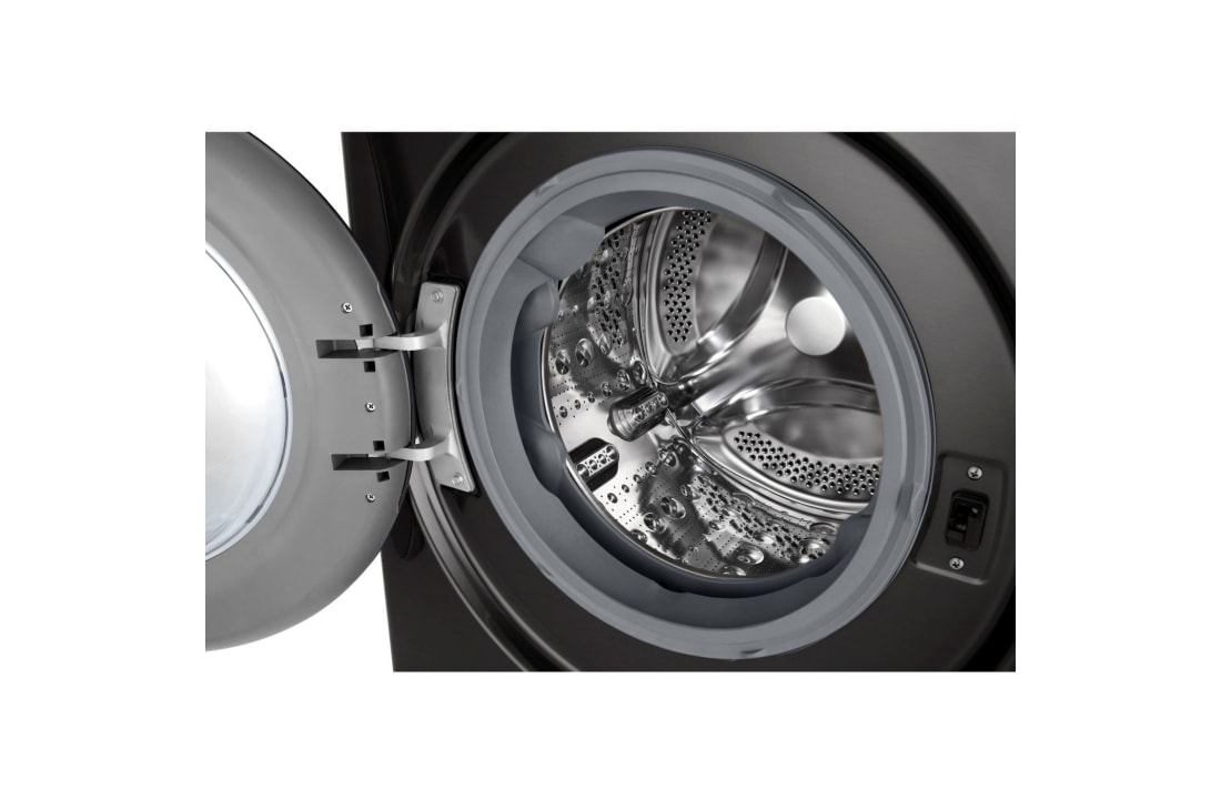 LG  Waschtrockner Schwarz (D/A, 11 kg / 6 kg, 1.360 U./Min.) mit Steam & TurboWash® 360° | W4WR70E6YB, W4WR70E6YB