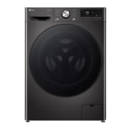 Vorderansicht des 11/6 kg Waschtrockners mit 1.360 U./Min Schwarz W4WR70E6YB