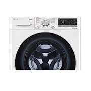 LG Waschtrockner mit 1.400 U./Min. | Energieeffizienzklasse B | 9 kg Waschen | 6 kg Trocknen | Weiß mit silbernem Bullaugenring | W4WV75961, W4WV75961