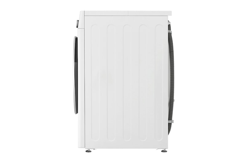 LG Waschtrockner mit 1.400 U./Min. | Energieeffizienzklasse E | 9 kg Waschen | 6 kg Trocknen | Weiß mit silbernem Bullaugenring | W4WV90961C, W4WV90961C