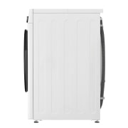 LG Waschtrockner mit 1.400 U./Min. | Energieeffizienzklasse E | 9 kg Waschen | 6 kg Trocknen | Weiß mit schwarzem Bullaugenring | W4WV90968C, W4WV90968C