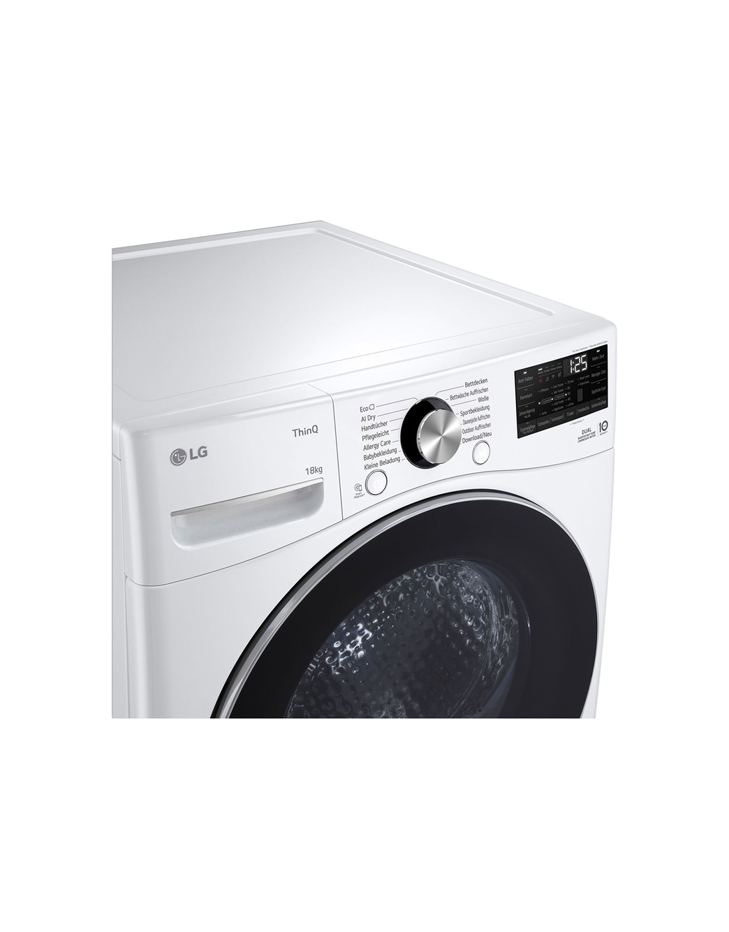 Trockner Weiß (A+++, 18 kg) mit AI Dry, Dual Inverter ...