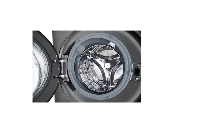 LG WashTower Schwarz (Waschmaschine: EEK A, 12kg, 1350 U./Min.; Trockner: EEK C, 10kg) Waschmaschine & Trockner in einem Gerät I WT1210BBF, WT1210BBF