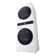 LG WashTower Weiß (Waschmaschine: EEK A, 12kg, 1350 U./Min.; Trockner: EEK C, 10kg) Waschmaschine & Trockner in einem Gerät I WT1210WWF, WT1210WWF
